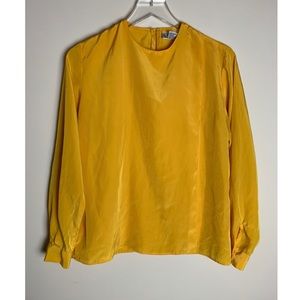 Evan Picone Long Sleeve Blouse Size 4✨